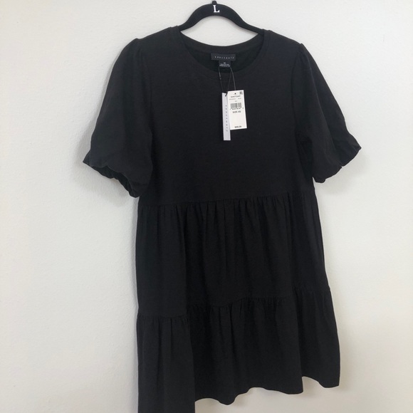 Sanctuary! NWT Black tiered dress. (Necklace not for sale) - Picture 4 of 7